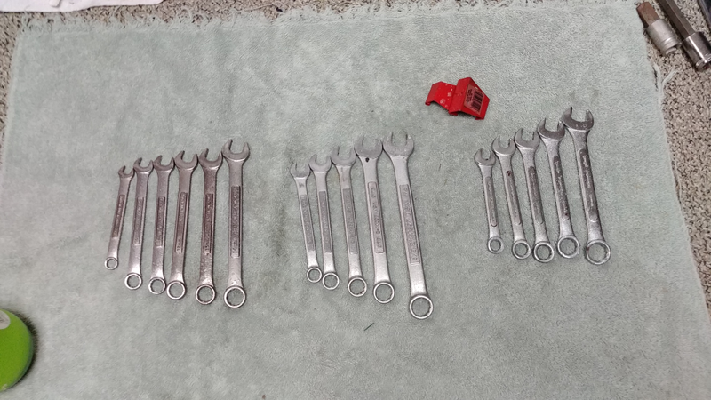 I should probably give my dad some of his wrenches back. I won’t, though